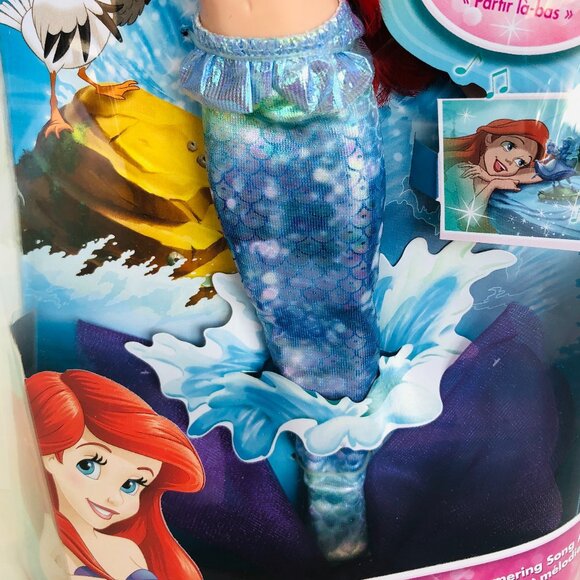 New in Box-Hasbro Disney Princess Shimmering Lights And Song Ariel Singing Doll - Picture 8 of 14